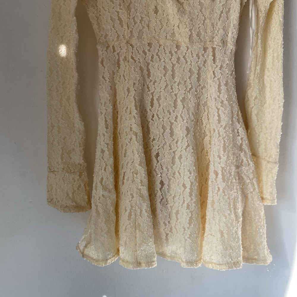 NWT Free People M Teen Witch Lace Dress. - Picture 7 of 14